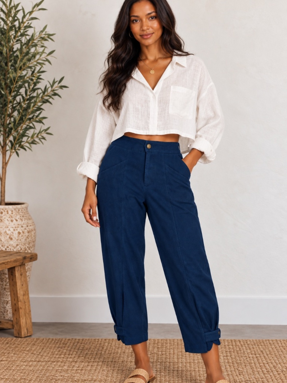 Maeve Magda Tapered Pants from Anthropologie